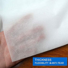 Massage Table Sheet, Non-woven, Disposable - 190 x 110 cm - 15g thickness - Folded - 400 sheets / box