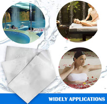 Massage Table Sheet, Non-woven, Disposable - 190 x 80 cm - 15g thickness - Folded - 400 sheets / box