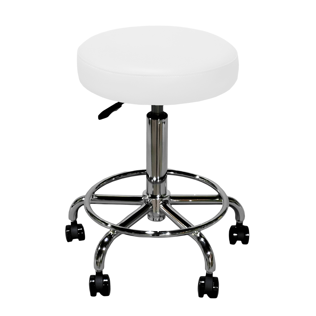 Round Stool - 008 WHT