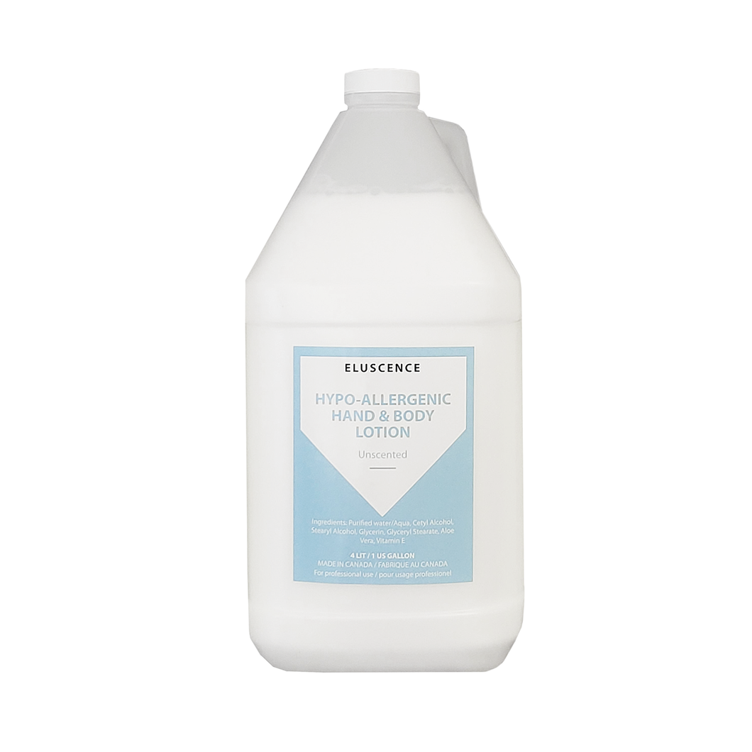 Lotion (Unscented & Hypo-Allergenic) - Eluscence / 1 Gallon
