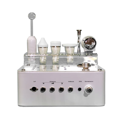 Microdermabrasion + High-Frequency + Ultrasound + Hot & Cold Therapy Hammer with DDS / TB-8002
